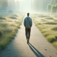 link naar blog: Wandelen in de natuur, een vorm van minimalisme